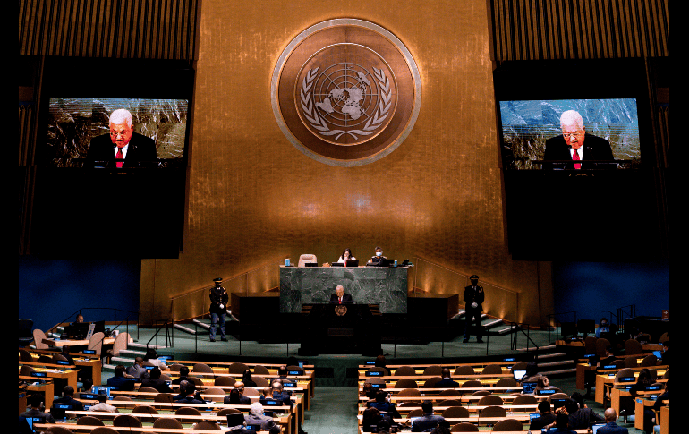 Palestina buscará ser reconocido como miembro de la ONU. AP/J. Nikhinson