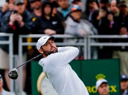 A pesar del incidente, Scheffler tuvo una segunda ronda de 66 golpes y cinco bajo par. EFE/E. Lesser