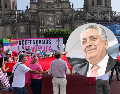 El sindicalista también despotricó contra el Presidente Andrés Manuel López Obrador, a quien acusó de violar la ley en estas elecciones. SUN/ Diego Simón Sánchez/ ARCHIVO