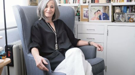 La escritora presenta su nuevo libro: “El lado salvaje”. EL UNIVERSAL