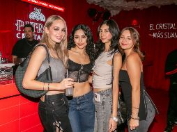 Juliana Renner, Valeria Govea, Isabel del Toro y Samantha González. GENTE BIEN JALISCO/ Jorge Soltero