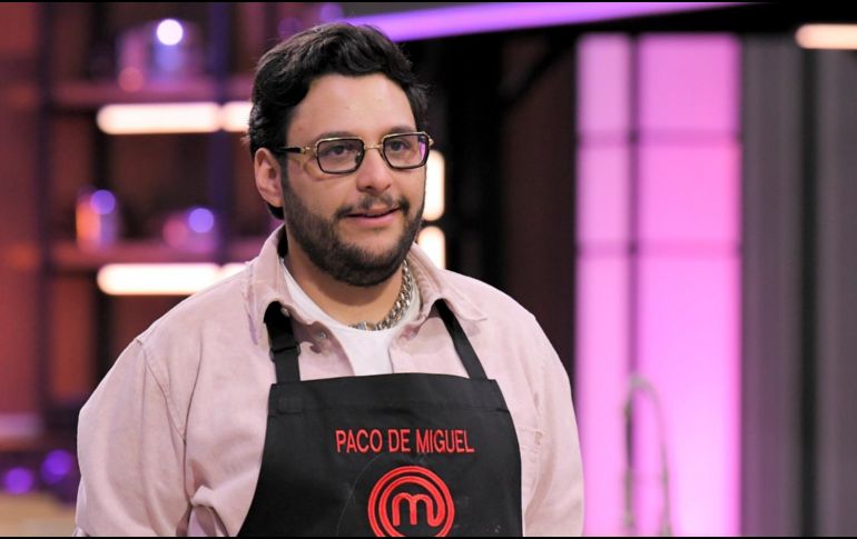 Paco de Miguel se despide de Master Chef Celebrity. ESPECIAL/ Azteca