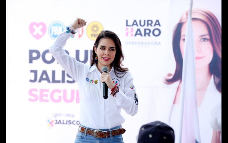 Laura Haro es originaria de Mazamitla y busca la gobernatura de Jalisco. CORTESÍA