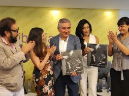 Fernando Toledo, Lucy Lara, Carlos RuizVelasco, Mónica Noguera y Nelly Plascencia / FOTO: CORTESÍA CLOE