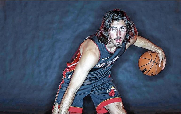 Jáquez tuvo una buena temporada como novato en la NBA. CORTESÍA/Miami Heat