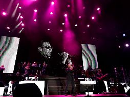 Momento del segundo concierto en España del artista puertorriqueño Marc Anthony, dentro de su gira 'Historia Tour 2024'. EFE/ Jesús Diges