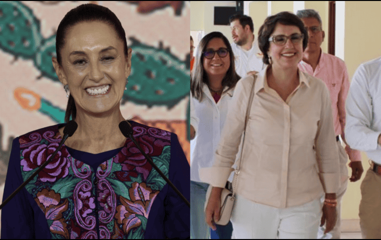 La actual senadora aseguró que espera que la gestión de Claudia esté caracterizado por su liderazgo. EFE/ José Méndez/ X -TWITTER-/ pat_mercadoc