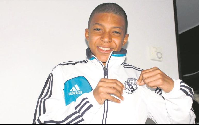 Desde niño, Kylian Mbappé nunca ocultó su pasión por el Real Madrid. Ahora será un referente. ESPECIAL