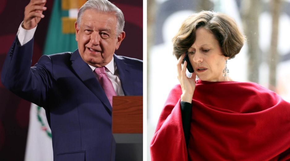 Andrés Manuel López Obrador bromeó al respecto y le respondió a Denise Dresser. SUN /D. Simón Sánchez / EL INFORMADOR / ARCHIVO