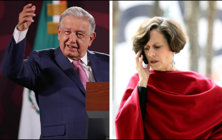 Andrés Manuel López Obrador bromeó al respecto y le respondió a Denise Dresser. SUN /D. Simón Sánchez / EL INFORMADOR / ARCHIVO