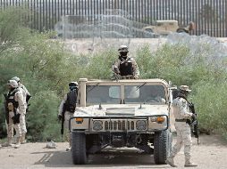 México incrementó su vigilancia en la frontera para respaldar el criticado decreto de Biden. EL UNIVERSAL