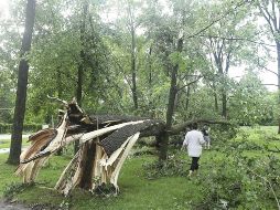 Abril fue el segundo mes con más tornados jamás registrado en el país. AP / DETROIT NEWS / R. BUCKSON