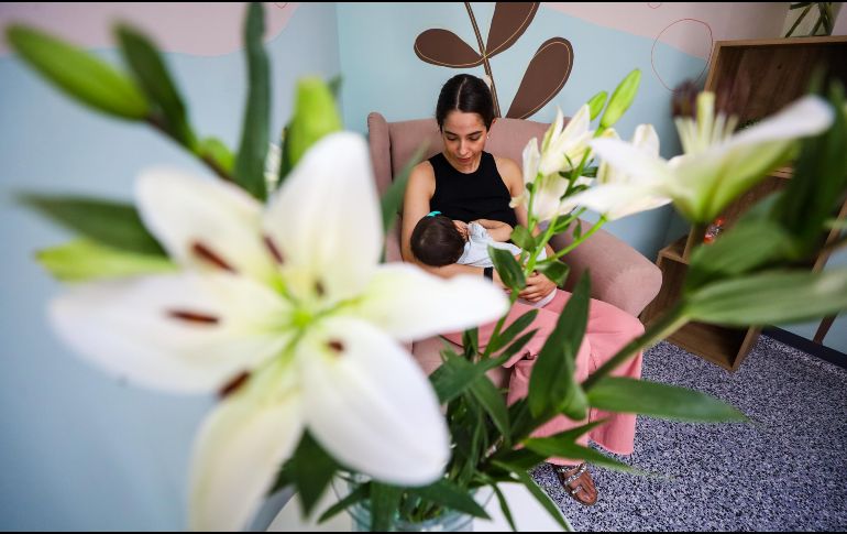 El objetivo del lugar es que puedan amamantar a sus pequeñas y pequeños en un espacio seguro y digno. EL INFORMADOR / A. Navarro