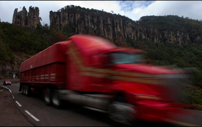 Así luce la carretera más peligrosa de México. AFP / ARCHIVO