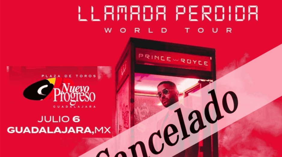 La cancelación se llevo a cabo por motivos de logística y producción ajenas al cantante. ESPECIAL / INSTAGRAM