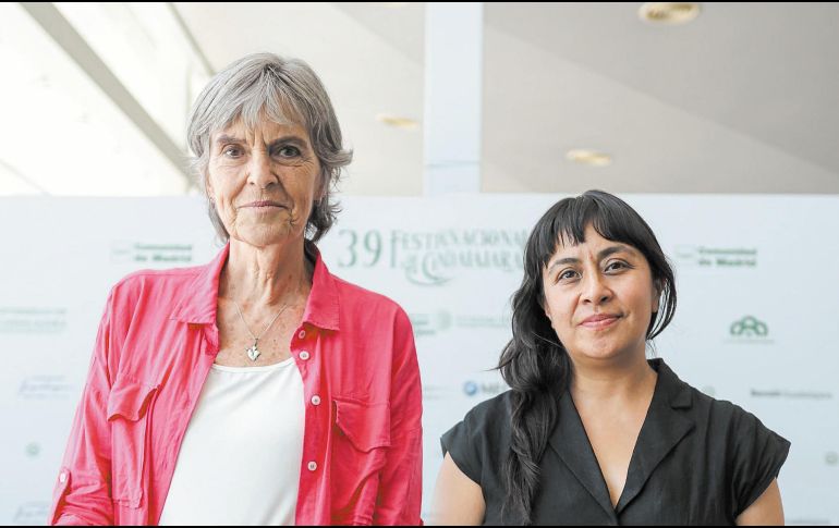 María Novaro, directora general del Imcine y Lola Díaz-Gónzalez, directora de promoción del cine mexicano del Imcine. EL INFORMADOR/ H. Figueroa