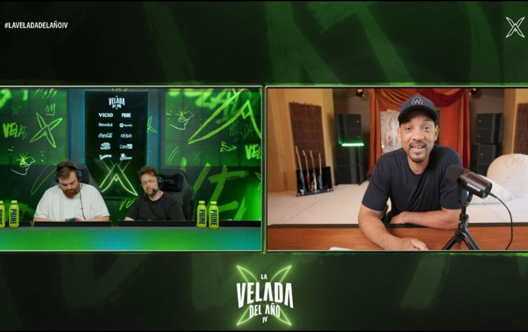 ¡Nadie lo tenía en la mira! Will Smith será el último invitado a La Velada del Año IV. ESPECIAL / Twitch Ibai