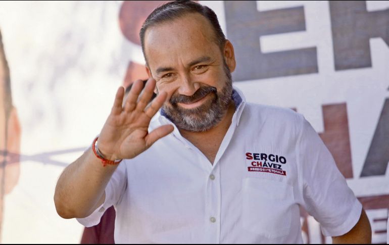 Sergio Chávez ganó la reelección en el municipio y gobernará por tres años más. ESPECIAL