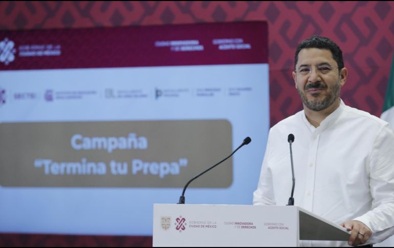 Se anuncia el programa social con el que se pretender alcanzar el bachillerato universal. ESPECIAL / iems.cdmx.gob.mx