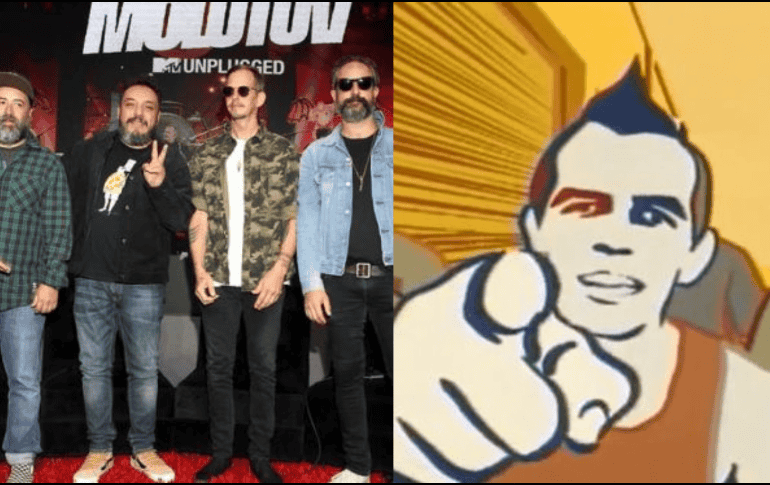 La canción “Frijolero” está inspirados en hechos reales de Randy Ebright, integrante de Molotov. EFE/ ARCHIVO/ YOUTUBE/ Molotov Oficial