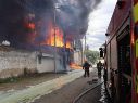 Prisciliano González, comandante de la corporación del municipio, informó que no hubo personas lesionadas por el incendio. ESPECIAL