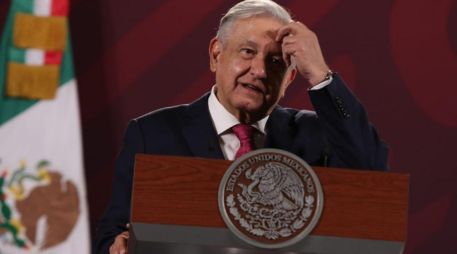El presidente Andrés Manuel López Obrador durante conferencia. EL INFORMADOR / ARCHIVO