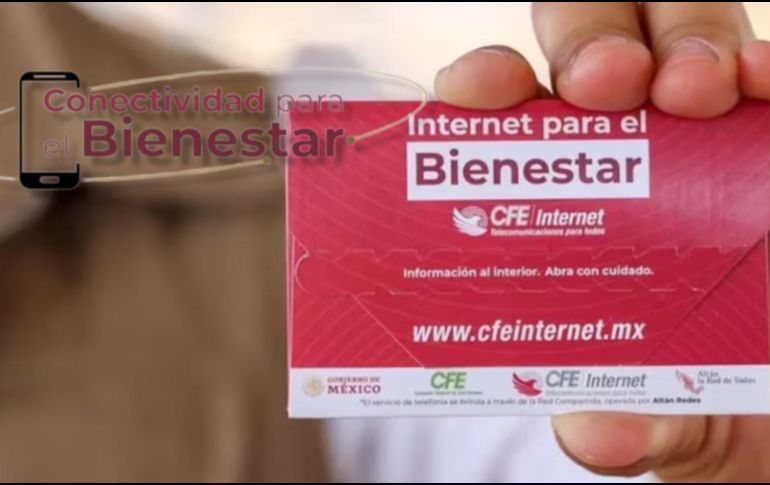 En una primera fase CFE Bienestar entregó siete mil Tarjetas SIM. ESPECIAL / CFE