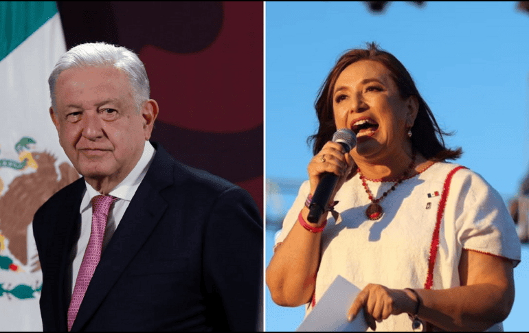 Esto dijo López Obrador sobre Xóchitl Gálvez en la conferencia matutina. EFE / M. GUZMÁN / SUN / ARCHIVO