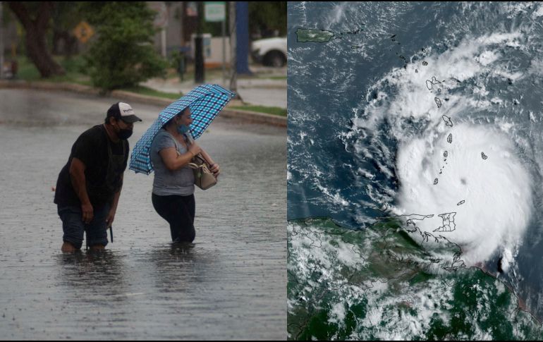 El Centro Nacional de Huracanes de Estados Unidos señaló que el huracán 