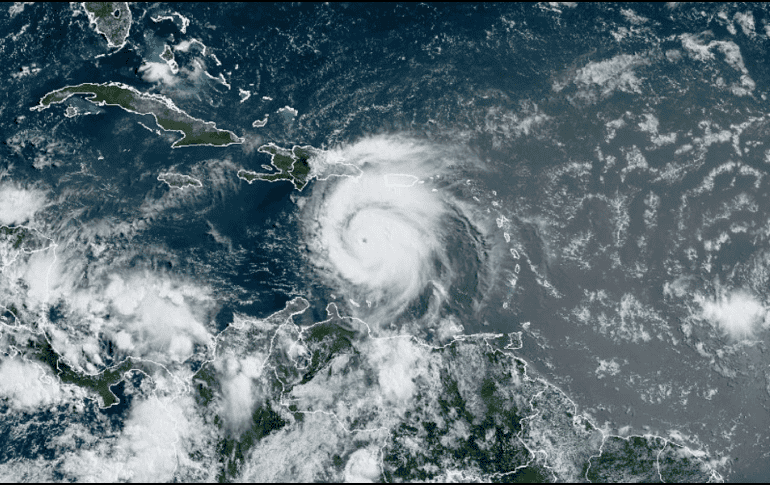 Hay una alerta por huracán activa en Jamaica y un aviso para las islas de Gran Caimán, Pequeña Caimán y Caimán Brac. ESPECIAL / NOAA