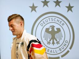 Toni Kroos está determinado a que el duelo de mañana ante España no será el último de su carrera, pues quiere despedirse con un título. EFE/A. Estévez