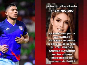 La madre de Carlos y Paola Salcedo, María Isabel Hernández, publicó un mensaje señalando al jugador como el autor intelectual del crimen. IMAGO7. ESPECIAL.