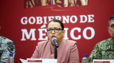 Rosa Icela Rodríguez, titular de la Secretaría de Seguridad y Protección Ciudadana (SSPC). SUN/ARCHIVO