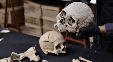 Entre los descubrimientos destacados se encuentra el esqueleto de una mujer de entre 35 y 40 años, del 