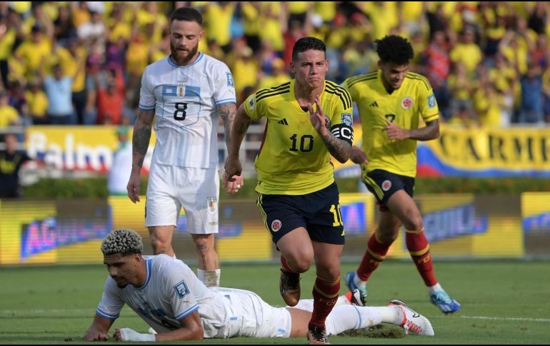 Uruguay y Colombia son dos de las selecciones que han desplegado mejor futbol a lo largo del certamen. AFP / ARCHIVO