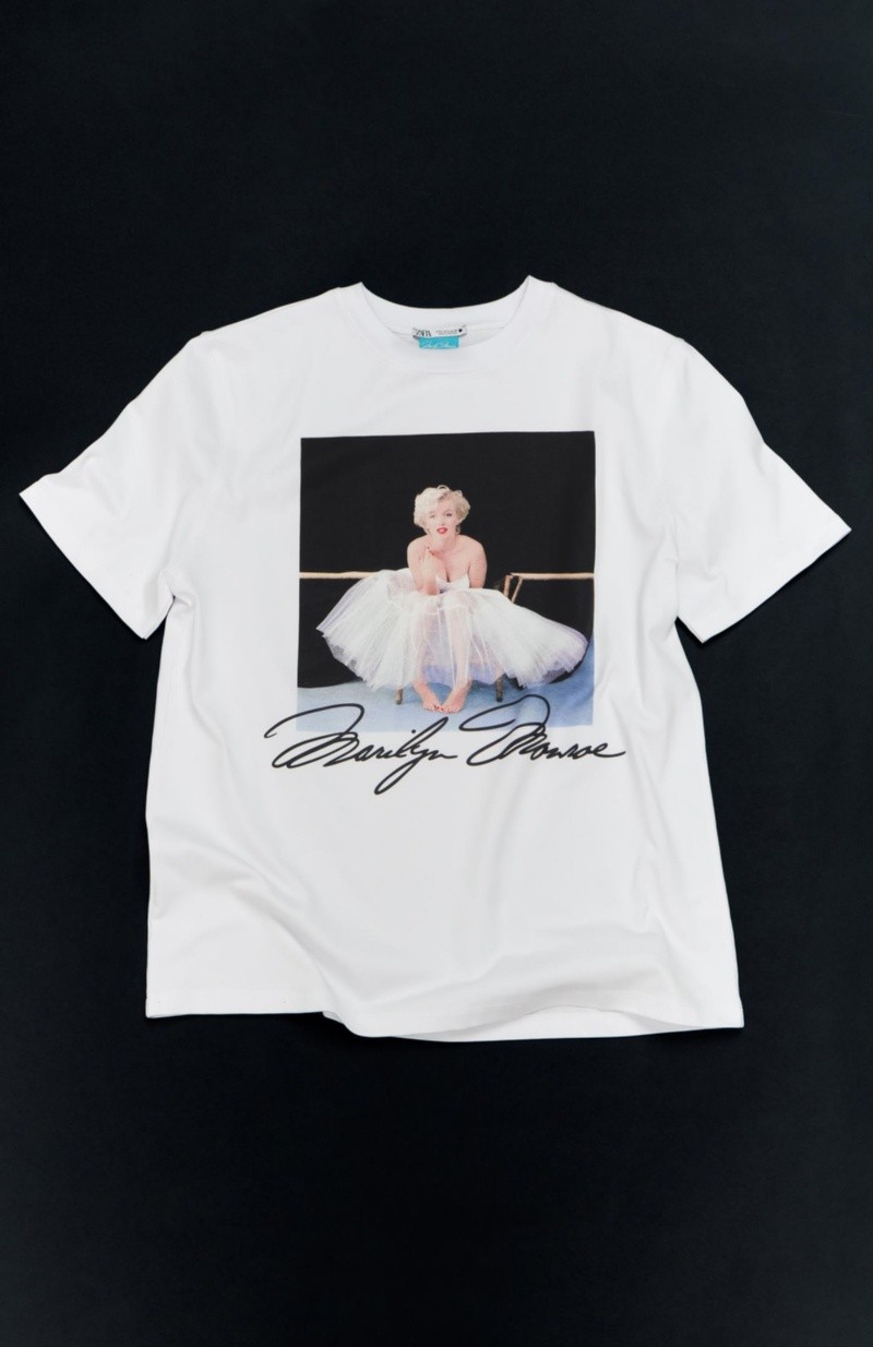 Marilyn Monroe protagoniza la nueva colección de Zara. ZARA 