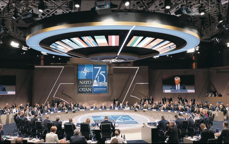 La primera sesión de la OTAN sirvió para reafirmar el respaldo a Ucrania. EFE