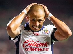 Javier Hernández dio el que quizá sea su mejor partido desde su regreso al Guadalajara, pero las dos ocasiones en las que perforó la portería no fueron al marcador, por posición fuera de juego. IMAGO7/A. Gutiérrez