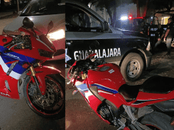 El sujeto circulaba a exceso de velocidad en el centro de la ciudad; durante la inspección se le aseguró un arma de fuego. ESPECIAL / Policía de Guadalajara