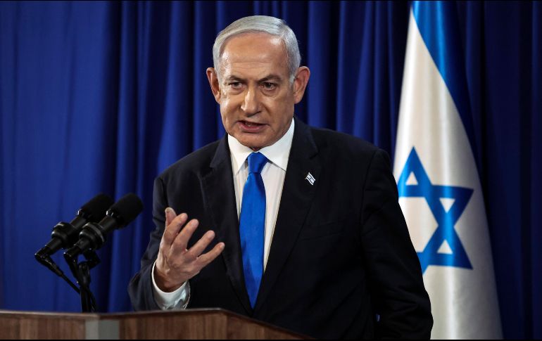 El primer ministro israelí, Benjamín Netanyahu, declaró que 