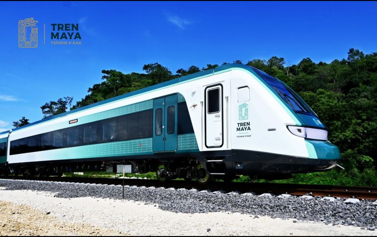 El Tren Maya fue descrito como un proyecto moderno que promueve la conexión de zonas, el turismo y la inversión. ESPECIAL / Fotografía de Tren Maya en Facebook