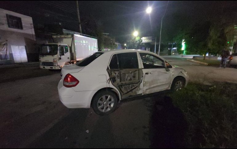 El conductor fue interceptado en el cruce de la calle José María Fragua y Calzada Revolución. ESPECIAL