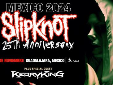 Las y los fanáticos de metal, podrán ver completamente en vivo a Slipknot. ESPECIAL.