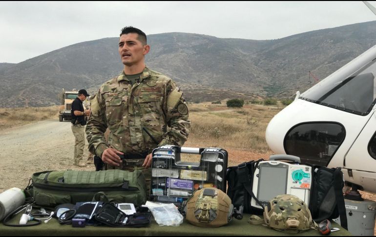 La Patrulla Fronteriza del sector El Centro incautaron cargamento de armas y municiones. EFE/ARCHIVO