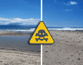La autoridad federal nombró de una forma a la playa de Vallarta contaminada, pero los habitantes y turistas la conocen con otro nombre. EL INFORMADOR / O. Álvarez