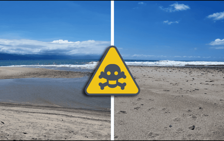 La autoridad federal nombró de una forma a la playa de Vallarta contaminada, pero los habitantes y turistas la conocen con otro nombre. EL INFORMADOR / O. Álvarez