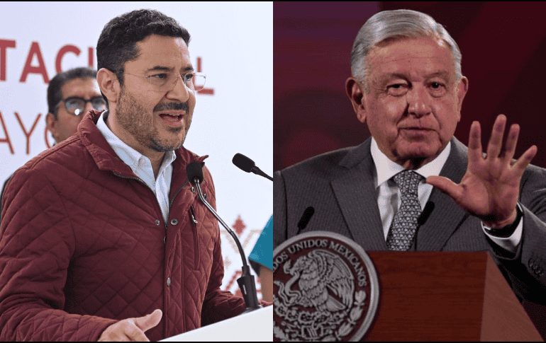 López Obrador respalda iniciativa de reforma constitucional que planteó el Jefe de Gobierno Martí Batres. SUN/ARCHIVO/ESPECIAL/Foto de @martibatres en X
