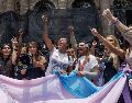 El congreso de la Ciudad de México aprueba la llamada "Ley Paola Buenrostro" para tipificar los transfeminicidios.  SUN/Yaretzy M. Osnaya