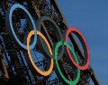 Los anillos olímpicos también son símbolo del Movimiento Olímpico, el cual tiene como finalidad crear un mejor mundo. AFP / E. Dunand