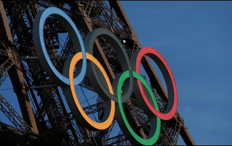 Los anillos olímpicos también son símbolo del Movimiento Olímpico, el cual tiene como finalidad crear un mejor mundo. AFP / E. Dunand